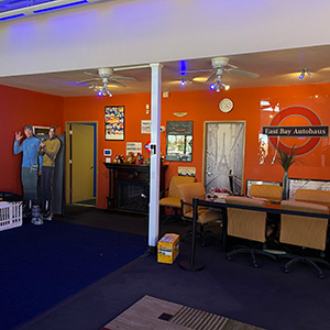East Bay Autohaus - Our waiting room
