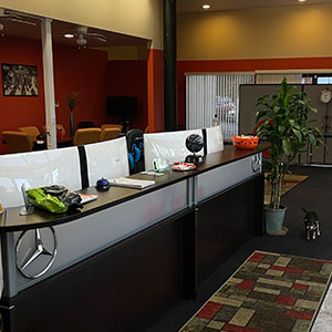East Bay Autohaus - Our waiting room